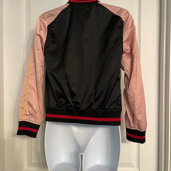 AMAZING Urban Republic Satin Bomber Jacket - Picture 4 of 5